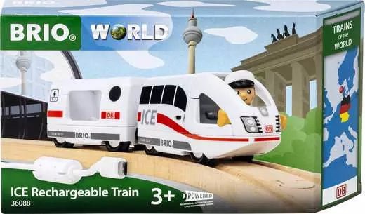 BRIO World ICE Rechargeable Train - Beanie Games