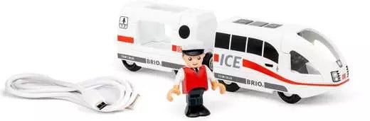 BRIO World ICE Rechargeable Train - Beanie Games