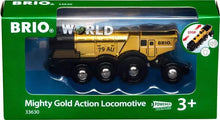 BRIO World - Mighty Gold Action Locomotive - Beanie Games