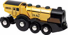BRIO World - Mighty Gold Action Locomotive - Beanie Games