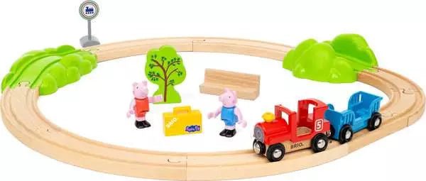 Brio World Railway Peppa Pig Train Set - Beanie Games
