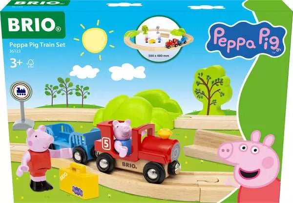 Brio World Railway Peppa Pig Train Set - Beanie Games