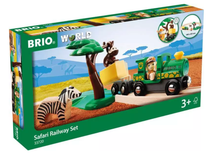 BRIO World Railway Set Safari - Beanie Games