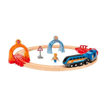 BRIO World Smart Tech Sound Action Tunnel Circle Battery Powered Train Set - Beanie Games
