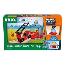 BRIO World Smart Tech Sound Rescue Action Tunnel Kit - Beanie Games