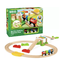 BRIO World Train Set My First Railway Beginner Pack - Beanie Games