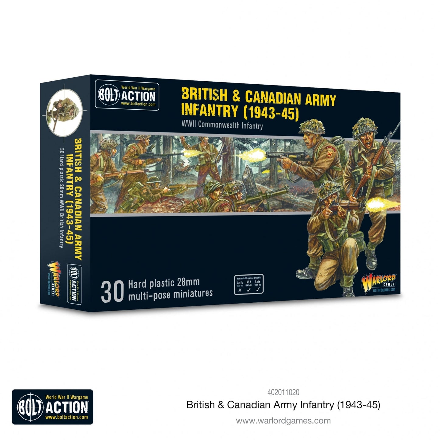 British & Canadian Army Infantry (1943 - 45) - Beanie Games