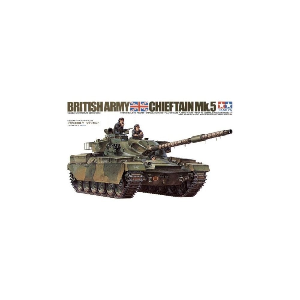 British Chieftain Mk. 5 Tank - Beanie Games