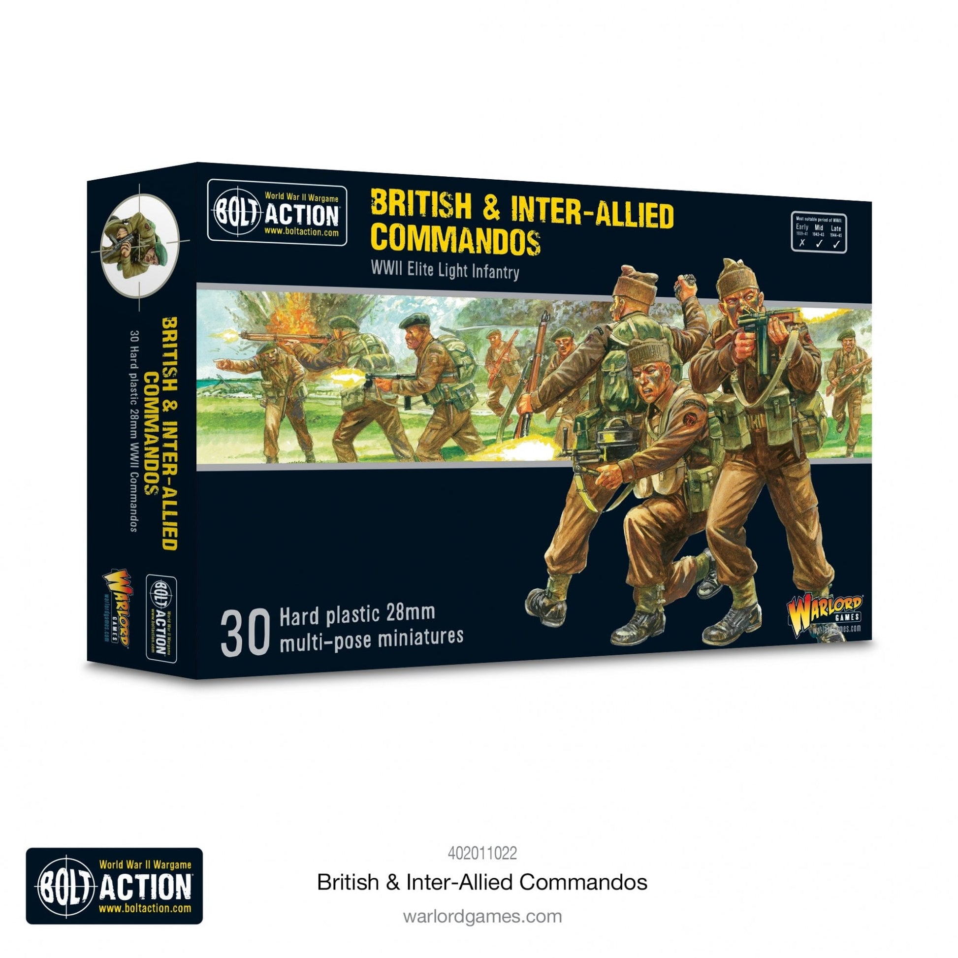 British & Inter - Allied Commandos (2021 Version) - Beanie Games