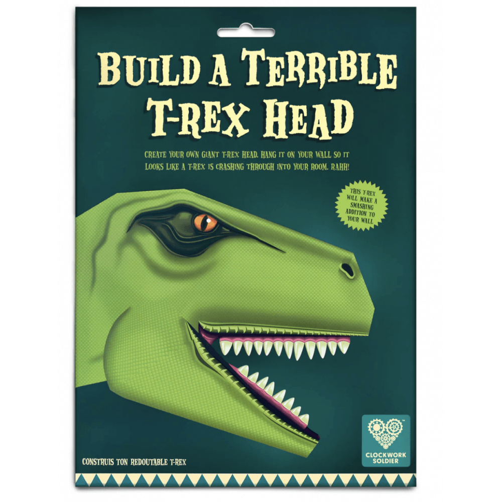 Build a Terrible T - Rex Head - Beanie Games