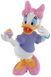 Bullyland - Disney Daisy Duck With Cake - Beanie Games