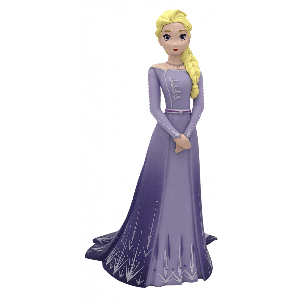 Bullyland - Frozen 2 Elsa Purple Dress - Beanie Games