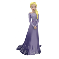 Bullyland - Frozen 2 Elsa Purple Dress - Beanie Games