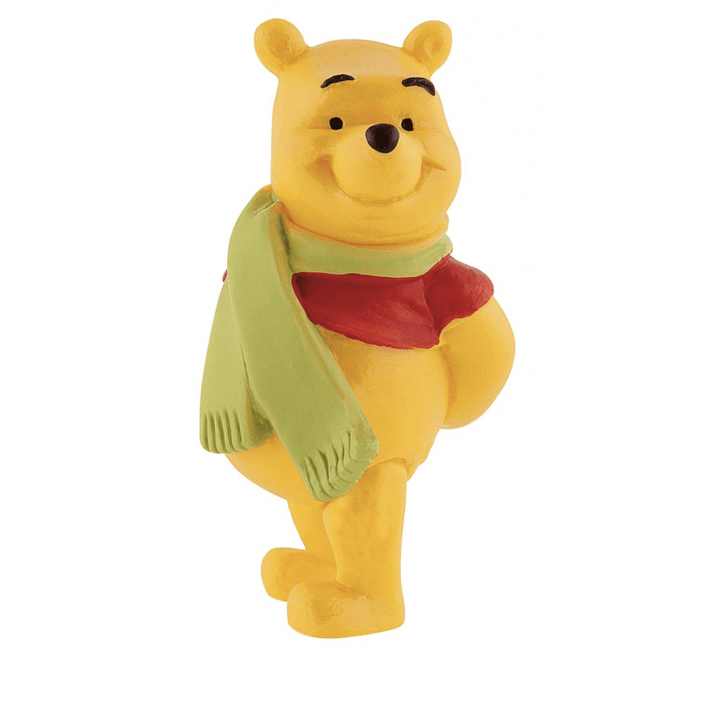 Bullyland - Winnie The Pooh With Scarf - Beanie Games