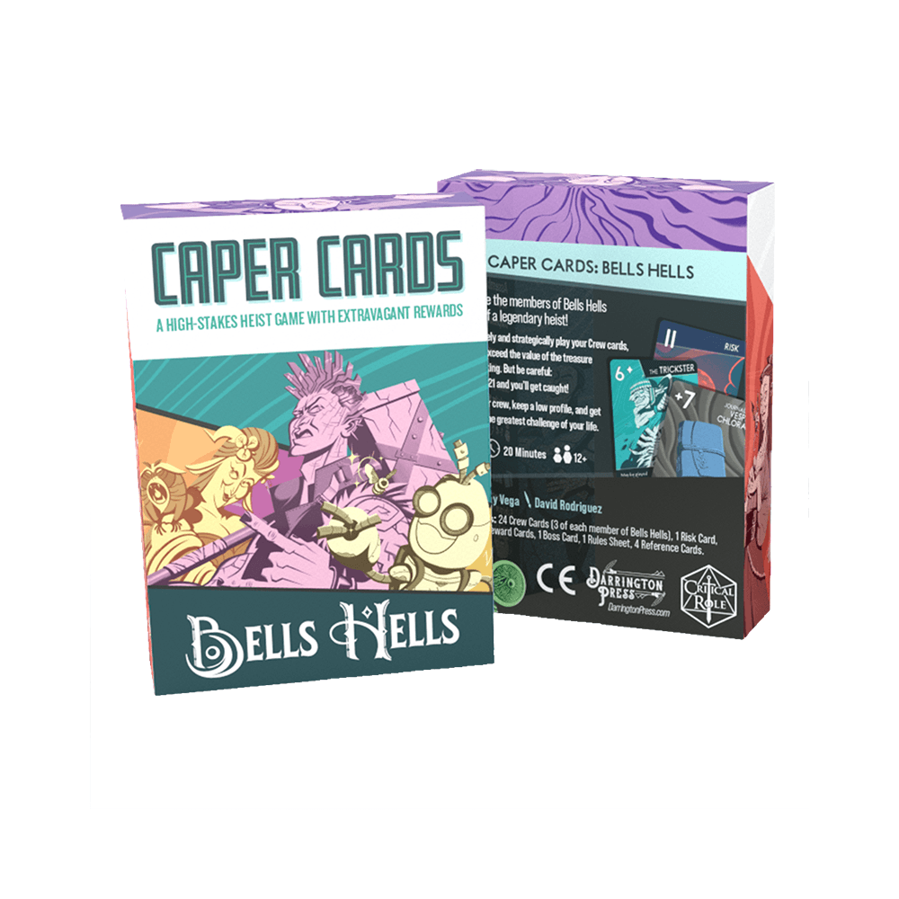 Caper Cards - Bells Hells - Beanie Games