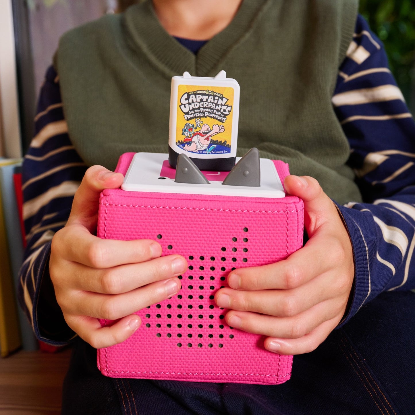 Captain Underpants and the Perilous Plot of Professor Poopypants (Book Pocket Tonies) - Beanie Games