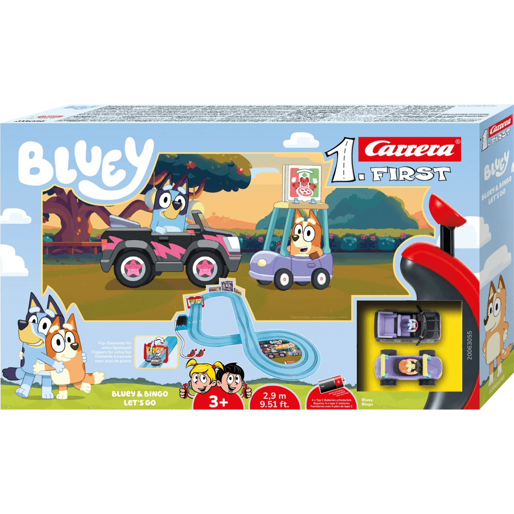 Carrera Set Bluey & Bingo - Let's Go - Beanie Games