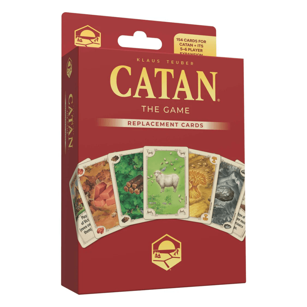 CATAN Base Game Replacement Cards Pack 6th Edition - Beanie Games