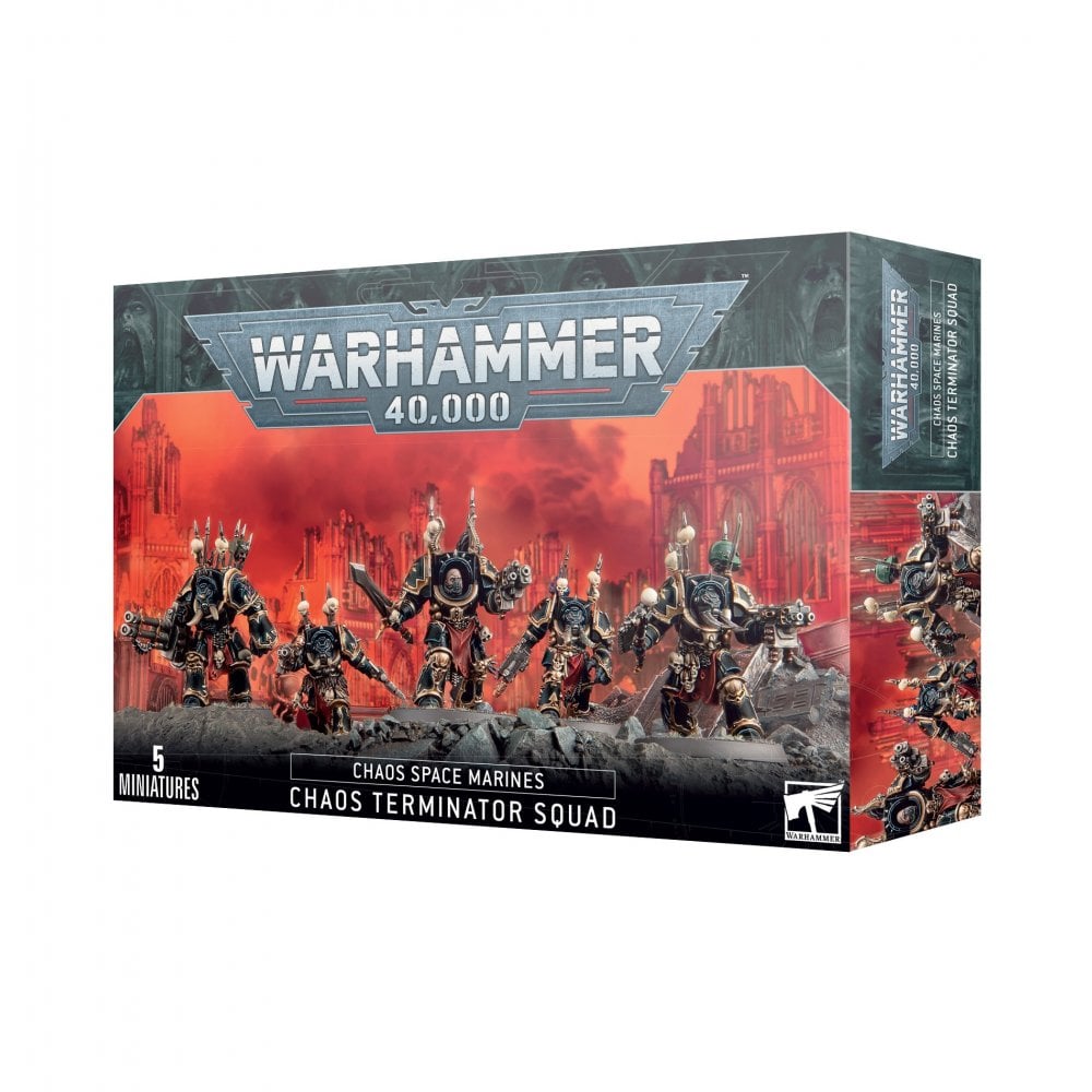 Chaos Space Marine Terminator Squad - Beanie Games