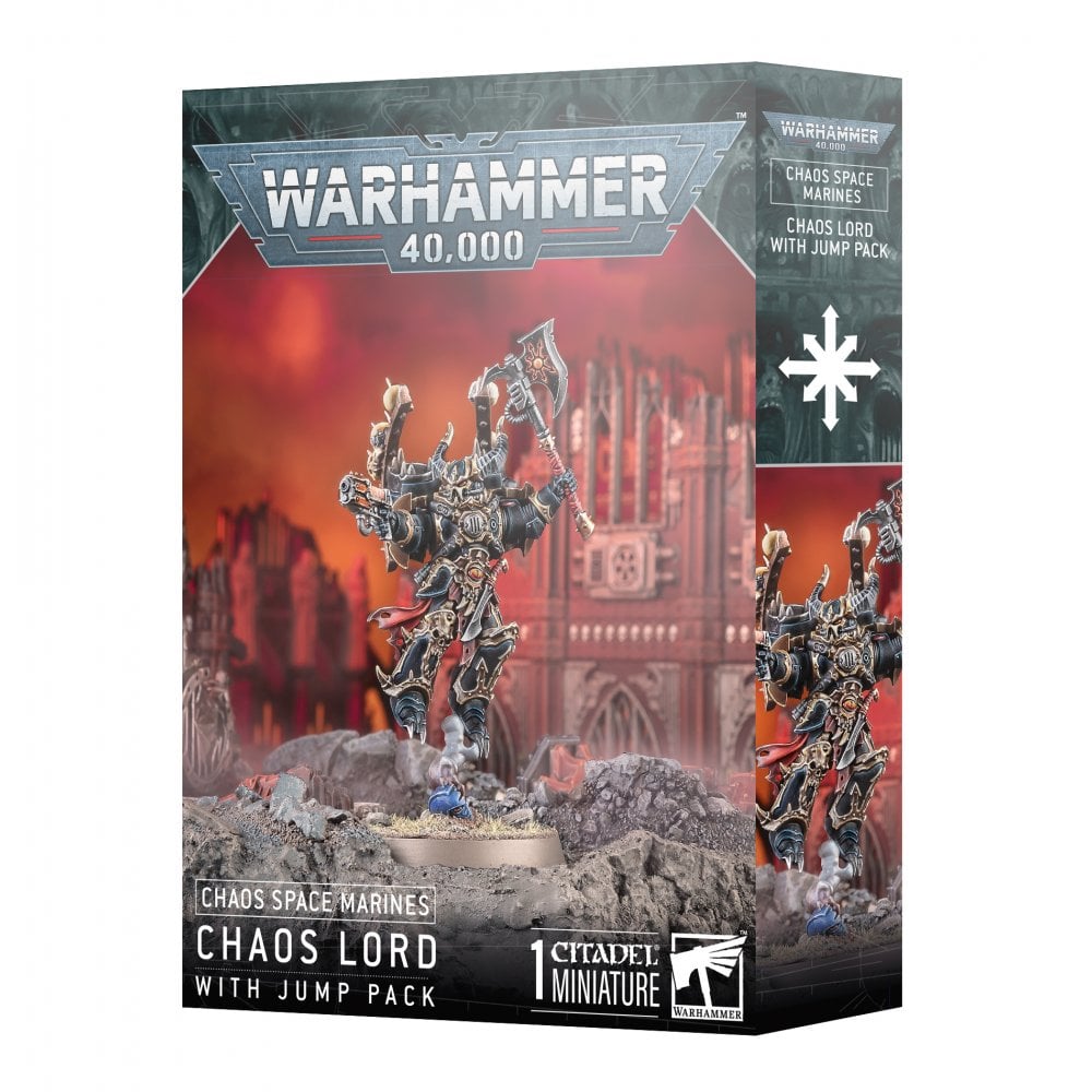 Chaos Space Marines: Lord With Jump Pack - Beanie Games