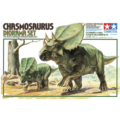 Chasmosaurus Diorama - Beanie Games