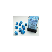 Chessex - 12mm D6 Dice Block - Light Blue w/White - Beanie Games