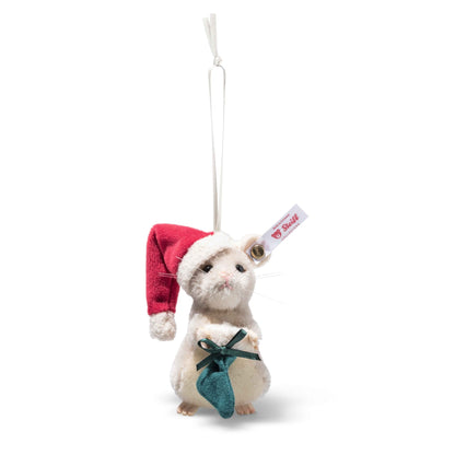Christmas Mouse Ornament - Beanie Games