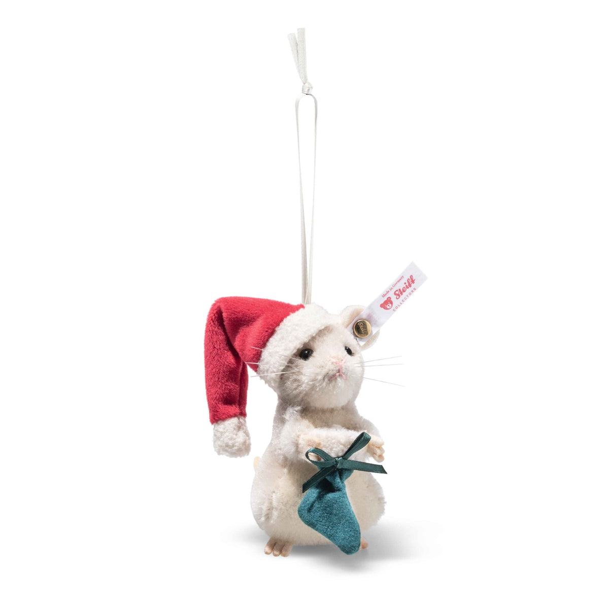 Christmas Mouse Ornament - Beanie Games
