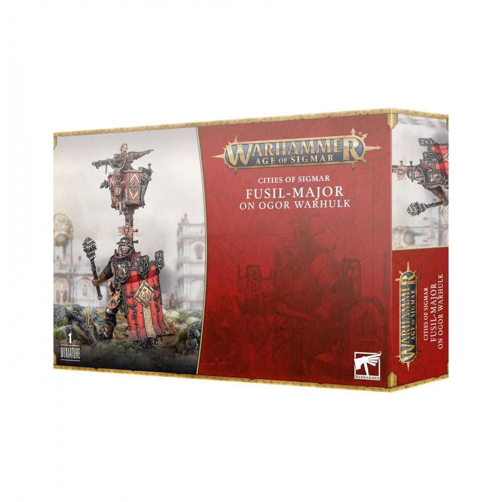 Cities Of Sigmar: Fusil - Major On Ogor Warhulk - Beanie Games