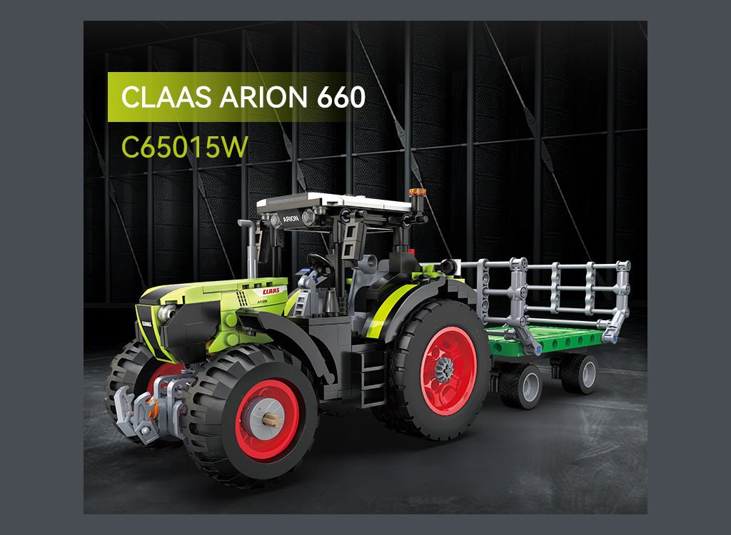 CLAAS Arion 660 Farm Tractor - 448 pcs - Beanie Games