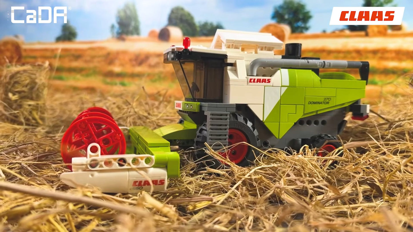 CLAAS Dominator 370 Combine Harvester - 348 pcs - Beanie Games