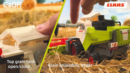 CLAAS Dominator 370 Combine Harvester - 348 pcs - Beanie Games