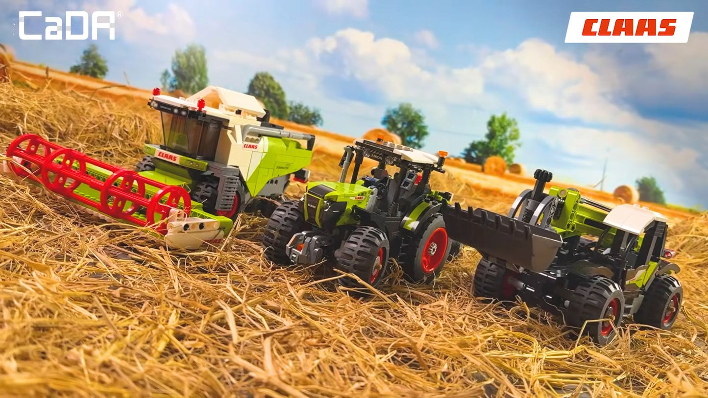 CLAAS Dominator 370 Combine Harvester - 348 pcs - Beanie Games