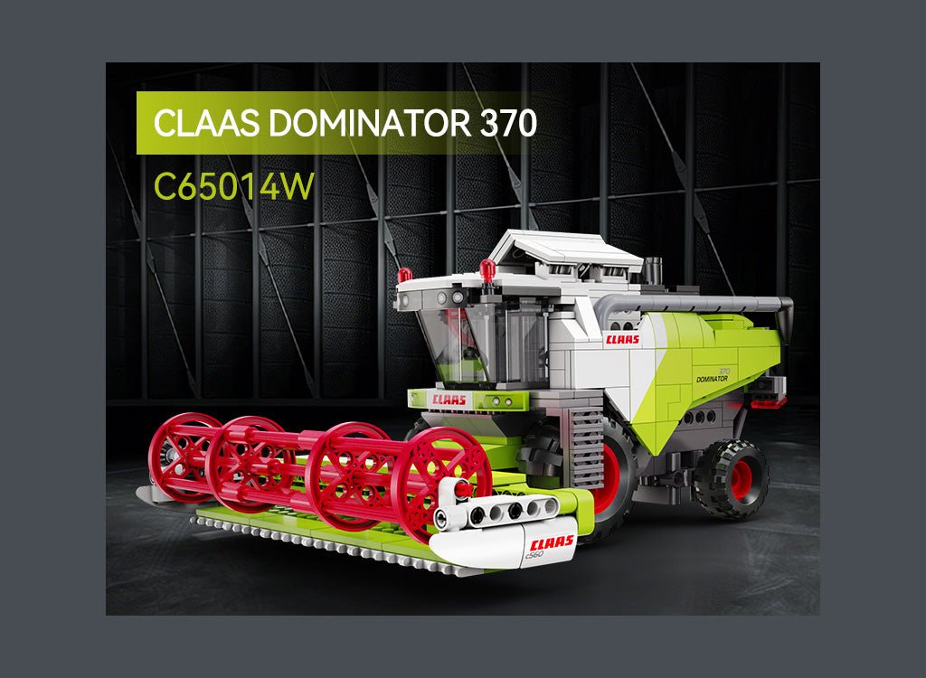 CLAAS Dominator 370 Combine Harvester - 348 pcs - Beanie Games