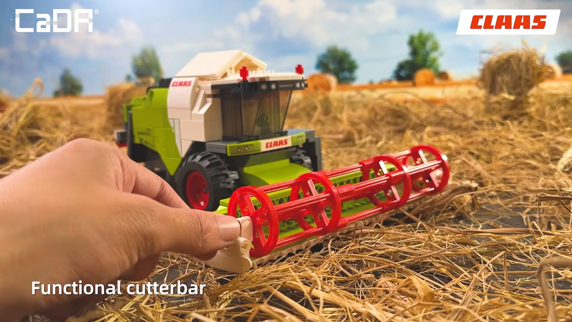 CLAAS Dominator 370 Combine Harvester - 348 pcs - Beanie Games