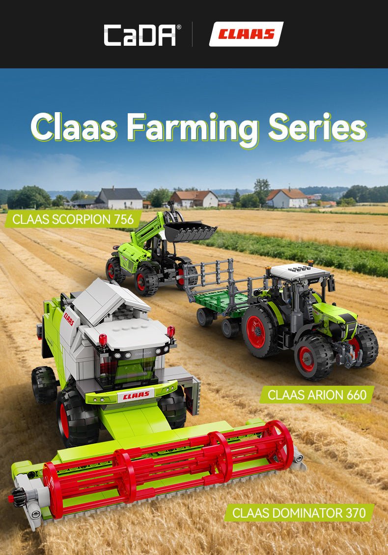 CLAAS Scorpion 756 Farm Telehandler - 401 pcs - Beanie Games