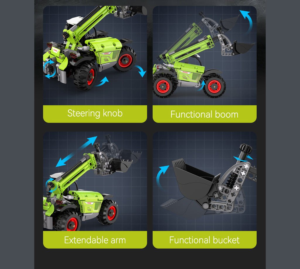 CLAAS Scorpion 756 Farm Telehandler - 401 pcs - Beanie Games