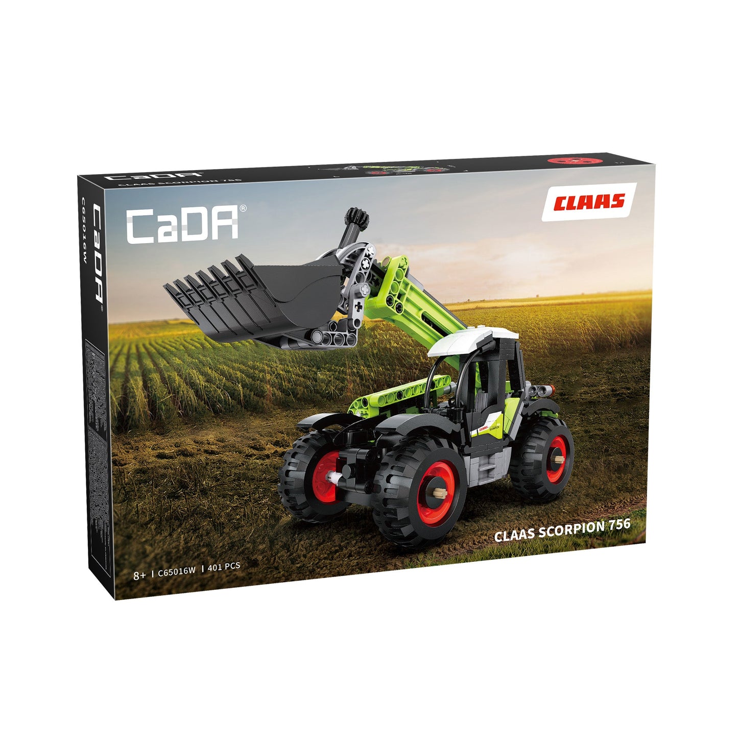 CLAAS Scorpion 756 Farm Telehandler - 401 pcs - Beanie Games