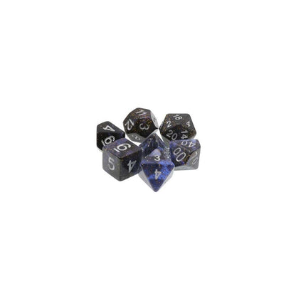 Clear Night Sky RPG Dice Set - Beanie Games