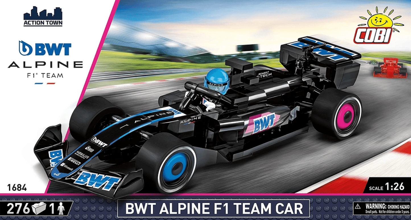 Cobi - BWT Alpine F1 Team Car - Beanie Games