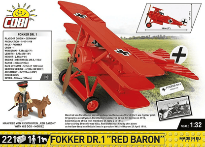 Cobi - Fokker Dr.1 Red Baron - Beanie Games