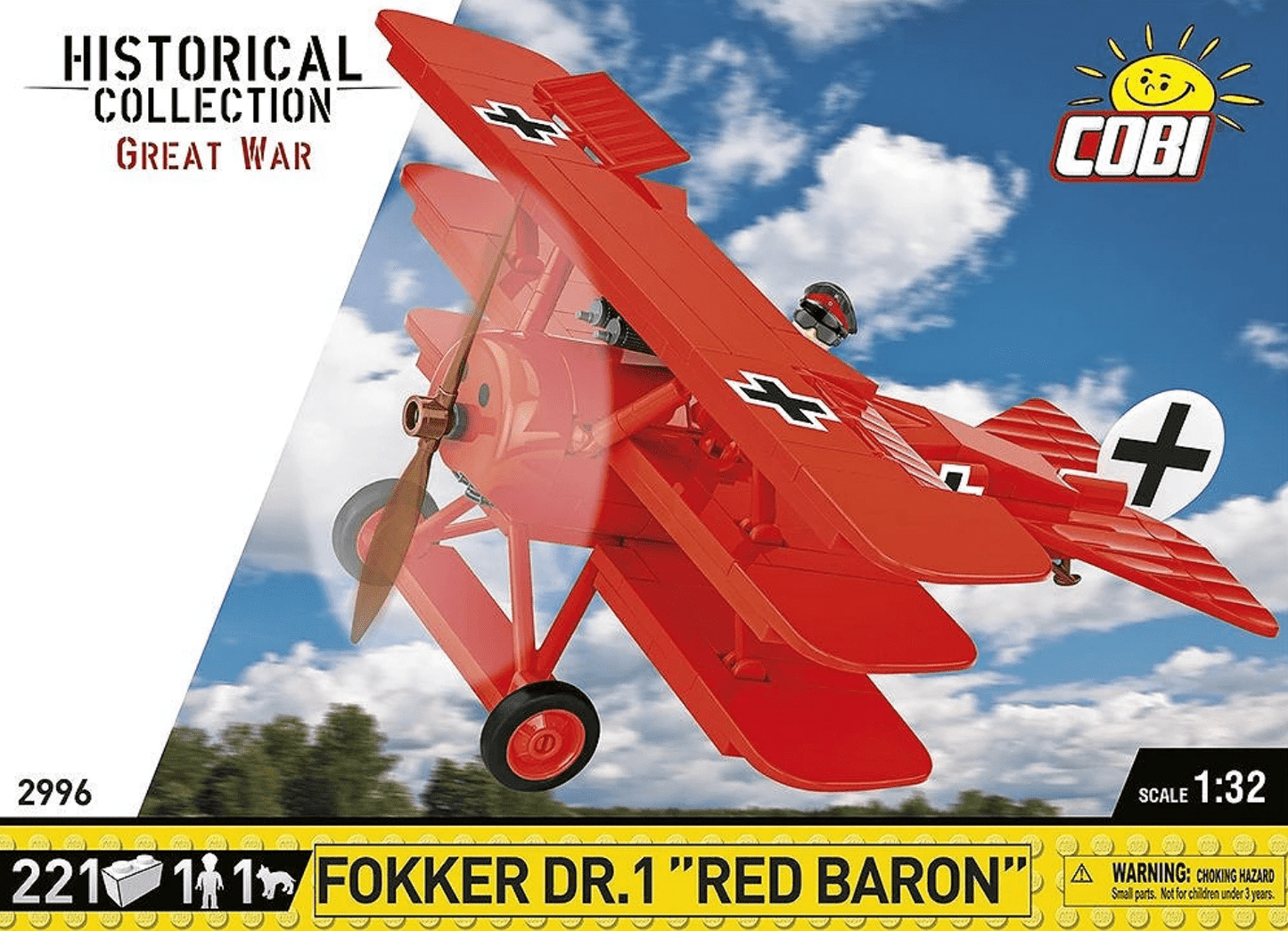 Cobi - Fokker Dr.1 Red Baron - Beanie Games