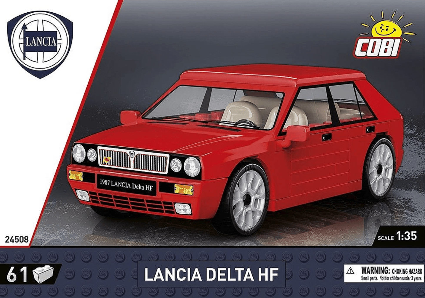 Cobi - Lancia Delta HF - Beanie Games