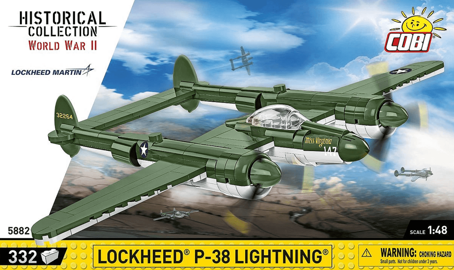 Cobi - Lockheed P - 38 Lightning - Beanie Games