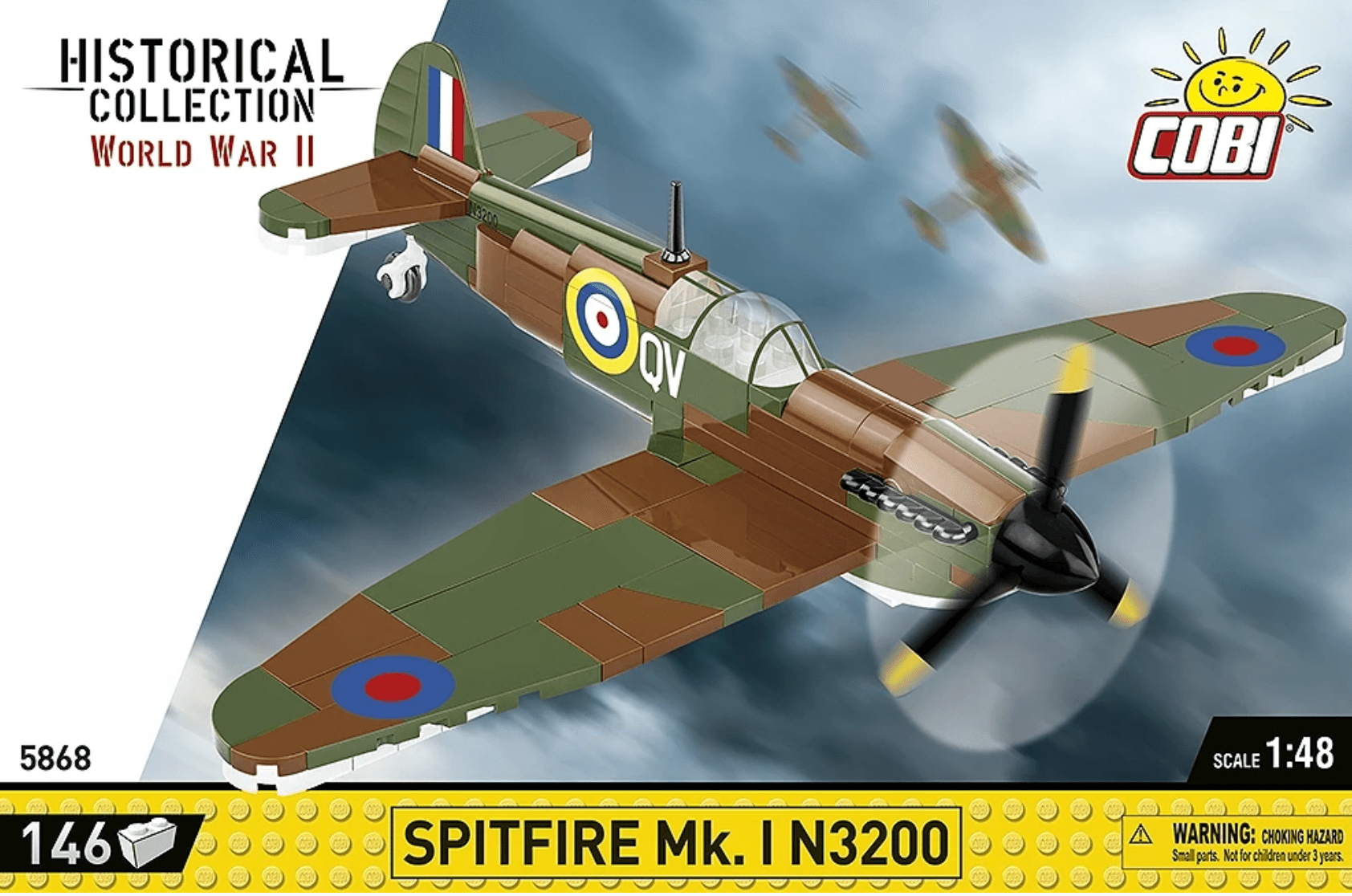 Cobi - Spitfire Mk. I N3200 - Imperial War Museum Duxford - Beanie Games