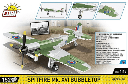 Cobi - Spitfire Mk. XVI Bubbletop - Beanie Games