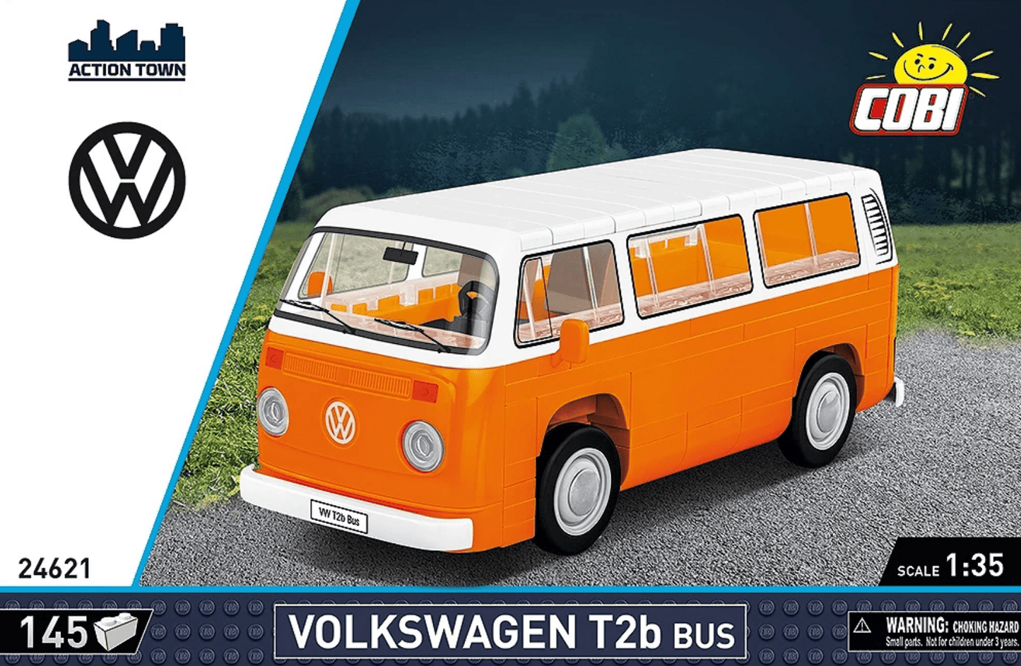 Cobi - Volkswagen T2b Bus - Beanie Games