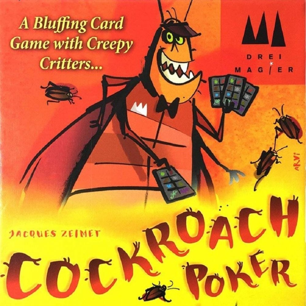 Cockroach Poker Game - Beanie Games