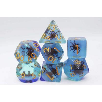 Coffee Octopus RPG Dice Set - Beanie Games