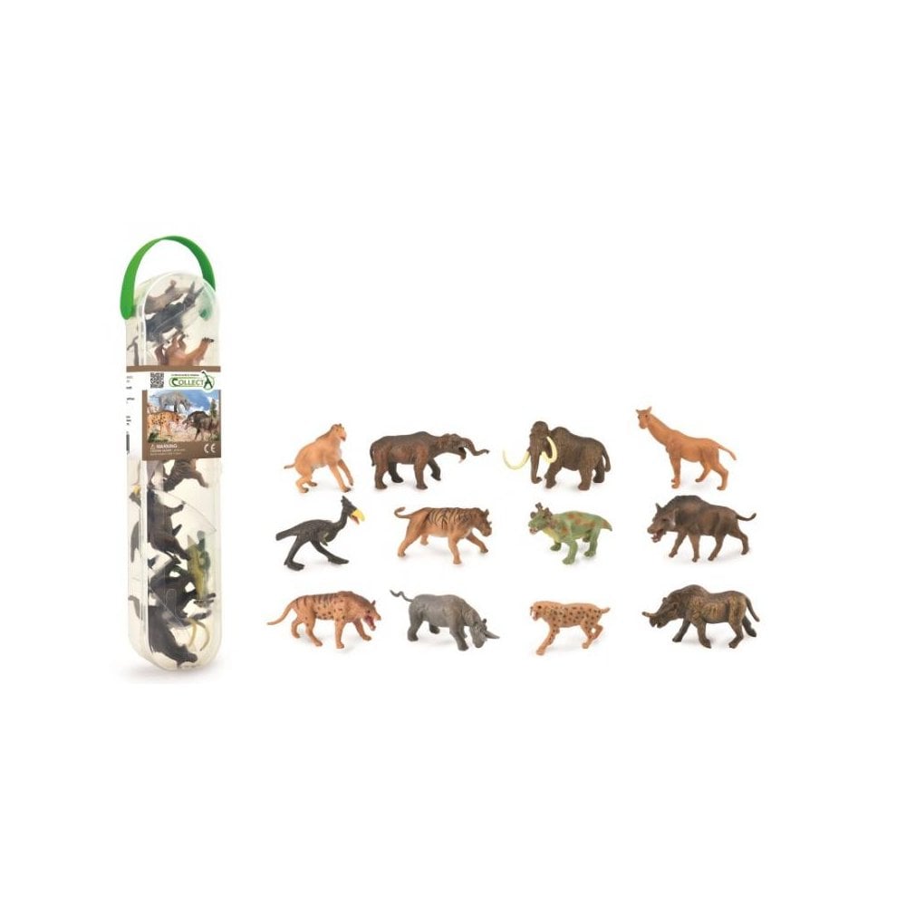 Collecta Box Of Mini Prehistoric Mammals - Beanie Games